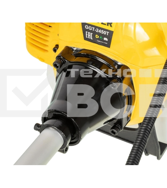 Триммер бензиновый Huter GGT-2450T 2500Вт неразбор.штан. реж.эл.: леска/нож