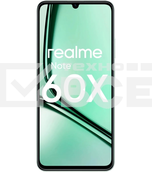 Смартфон Realme Note 60х, 3/64Gb, зеленый
