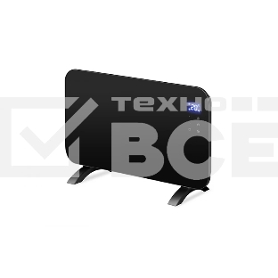 Конвектор Neoclima AURA-2000B черный, 2000 Вт, 25 м2, электронный термостат, Wi-Fi