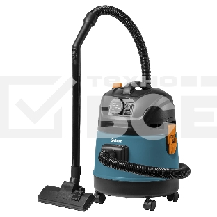 Строительный пылесос Bort BSS-1220-M (93417814) синий, 270/1200 Вт, уборка сухая/влажная, пылесборник мешок/контейнер, 20 л