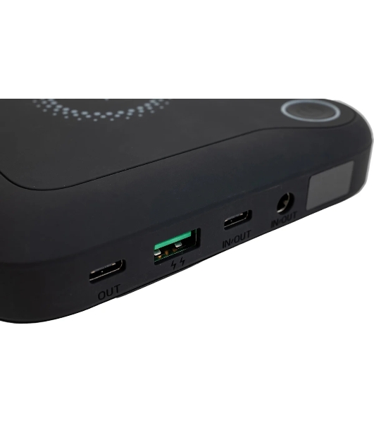 Универсальный внешний аккумулятор TopON TOP-T84, DC, USB, 2xType-C, 24000mAh (88,8 Wh), до 84Вт , Черный