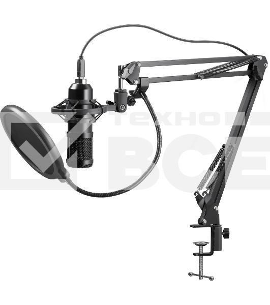 Микрофон Defender Space GMC 450 USB, стойка, провод 1.5 м