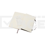 Блокнот Moleskine CLASSIC SOFT QP617 Large 130х210мм, 192 страниц, клетка, мягкая обложка, черный, фото6