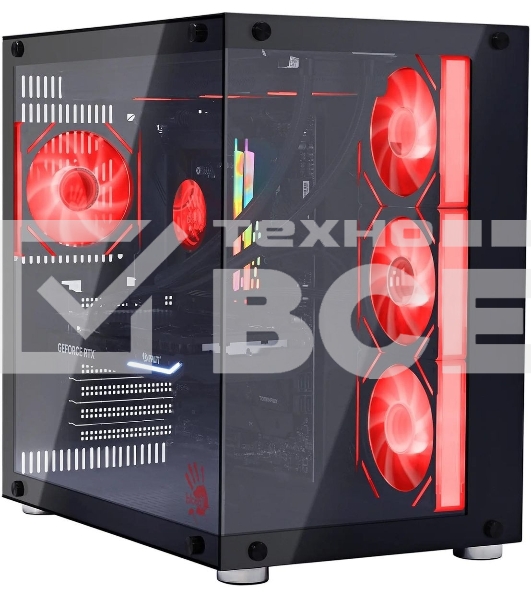 Компьютер Bloody BD-PC CZ79C3 MT i7 14700KF (3.4) 64Gb SSD 1Tb RTX 5070Ti 16Gb Win 11H 64 2.5xGbitEth 850W черный (RUS) (2129080)