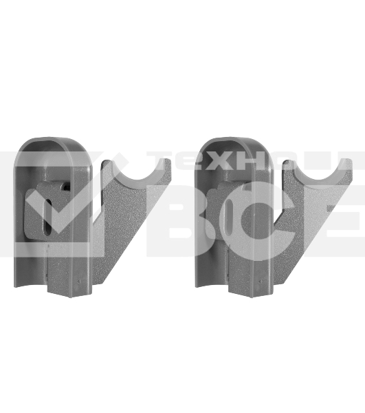 Комплект настенных регулируемых кронштейнов Royal Thermo Design 80, серебристые