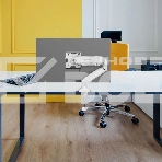 Кронштейн (держатель) ONKRON G80 для монитора 13'-32' дюймов настольный, белый, фото9