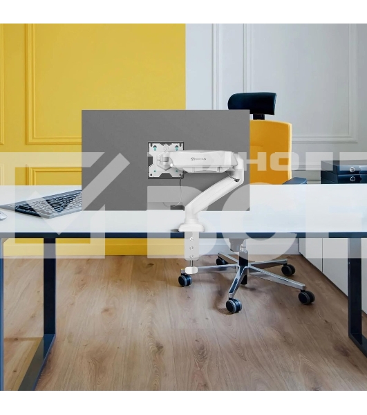 Кронштейн (держатель) ONKRON G80 для монитора 13'-32' дюймов настольный, белый