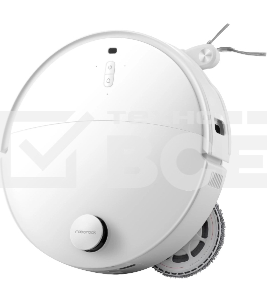 Пылесос-робот Roborock Qrevo EdgeT 60Вт белый (в компл.:1мешок)