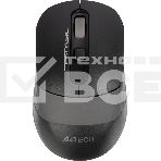 Мышь беспроводная A4Tech Fstyler FG10S черный/серый, 2000 dpi, радиоканал, USB, кнопки - 4, фото14