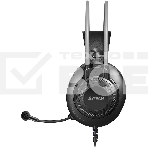 Гарнитура проводная с микрофоном A4Tech Fstyler FH200U серый 2м накладные USB оголовье (FH200U GREY), фото20