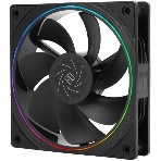 Кулер для корпуса Thermalright TL-S12R Reverse (120x120x25mm, 4-pin PWM, ARGB, 47.6CFM, 23.2dBA, 1500RPM, черный), фото 1