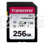 Флеш карта SDXC Transcend 340S, 256 Гб, UHS-I Class U3 V30 A2 (TS256GSDC340S), фото2