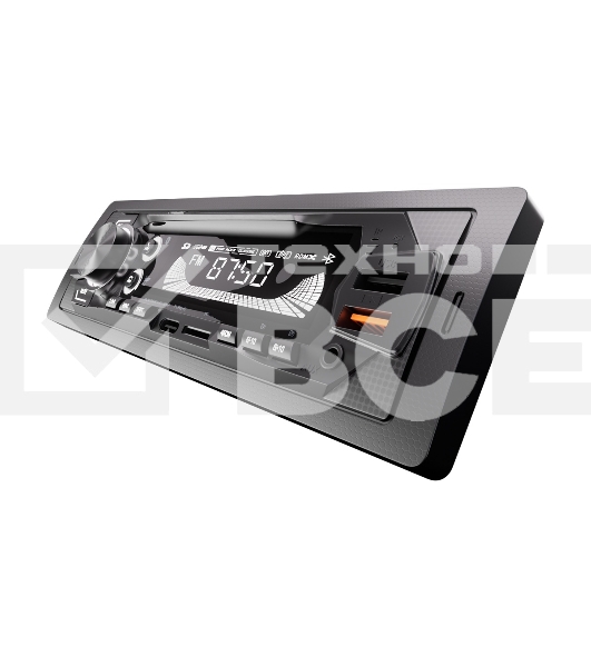 Автомагнитола AURA FIREBALL-104BT, 1 DIN, Bluetooth, USB Type-A, AUX