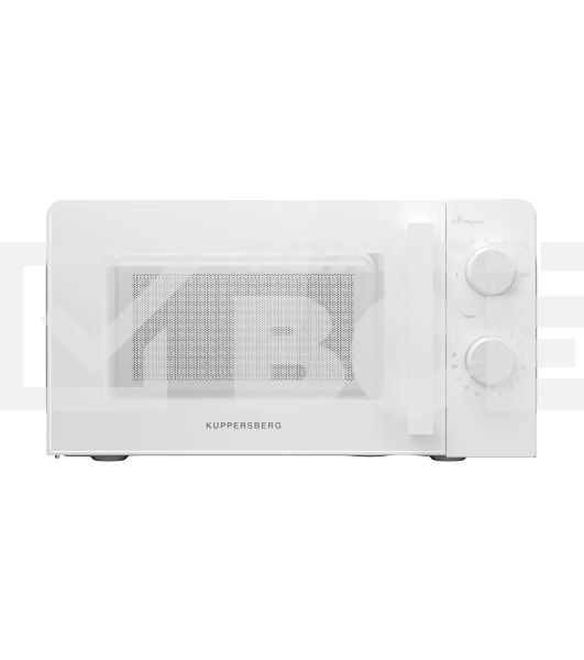 Микроволновая печь Kuppersberg TMW 204 W белый, 20 л, 700 Вт, переключатели - поворотный механизм