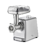 Мясорубка электрическая CASO FW 2500 серебристый, 2500 Вт, 2.5 кг/мин, реверс, защита от перегрузки, насадки - 5, фото 1