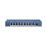 Коммутатор Hikvision DS-3E0510P-E, 8×1 Гбит/с PoE+ + 1×1 Гбит/с + 1×1 Гбит/с SFP, неуправляемый, фото2