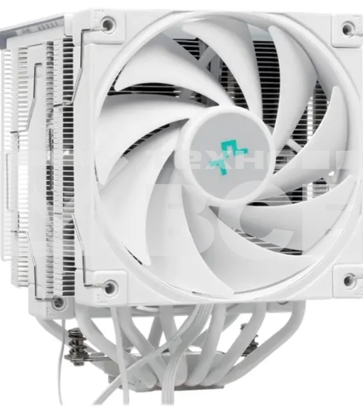 Кулер DEEPCOOL AK620 DIGITAL WH R-AK620-WHADMN-G белый 120мм алюминий+медь 120мм 1850rpm 28db 4-pin 260Вт 162мм