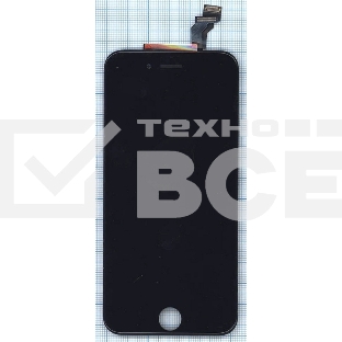 Дисплей для iPhone 6 в сборе с тачскрином (FOG), черный