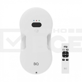 Робот-мойщик окон BQ WR300DS, 80 Вт, Объем 40мл/Объем емкости для чистящего средства 110мл/ Страховочый трос 4м/Параметры электропитания 110-240 В, 50-60 Гц/Дистанционное управление/Уьтразвуковое распыление воды/Сухая и влажная уборка
