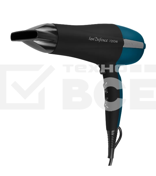 Фен Polaris PHD 2245Ti черный/бирюзовый 2200Вт