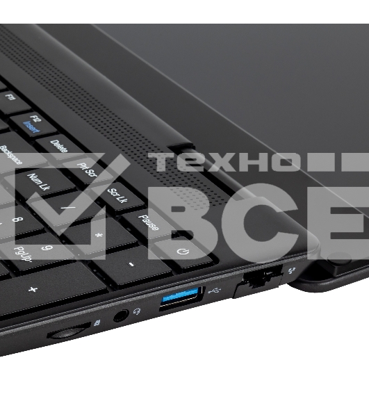 Ноутбук Hiper Workbook U26 серый U26-15FII3123R8S2WPG 15.6