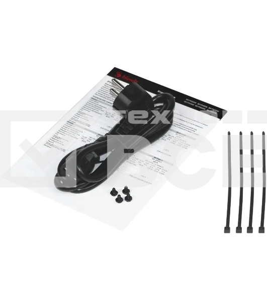 Блок питания Bloody BD-PS500W, 500Вт, 80 PLUS WHITE, 120мм,черный