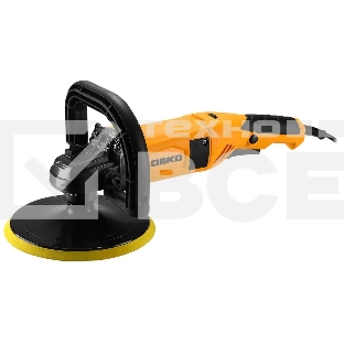 Шлифмашина полировальная сетевая DEKO DKP1400-180, 180мм, 1400 Вт