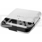 Сэндвичница BRAYER BR2201 750 Вт, пластины с антипр. покрыт 22,4*12,2 см, белый/черный, фото 1