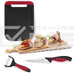 Набор ножей кухонных Rondell RD-1892 компл.:3 предм. разд. дос. черный/бордовый блистер, фото6