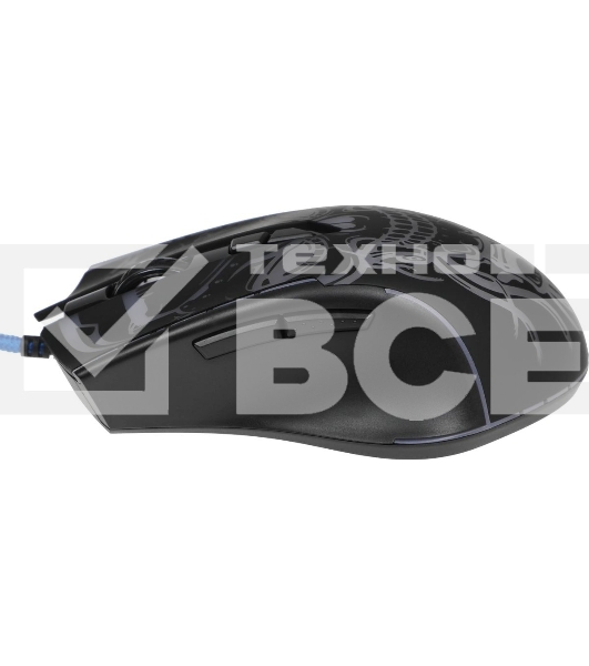 Мышь проводная Defender Bulletstorm GM-928 черный, 7200 dpi, USB, кнопки - 7