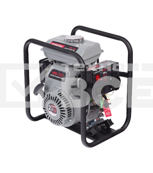 Электрогенератор бензиновый инверторный Победа ИГБ 1000, 0.9 кВт, 72 дБ, 12.3 кг