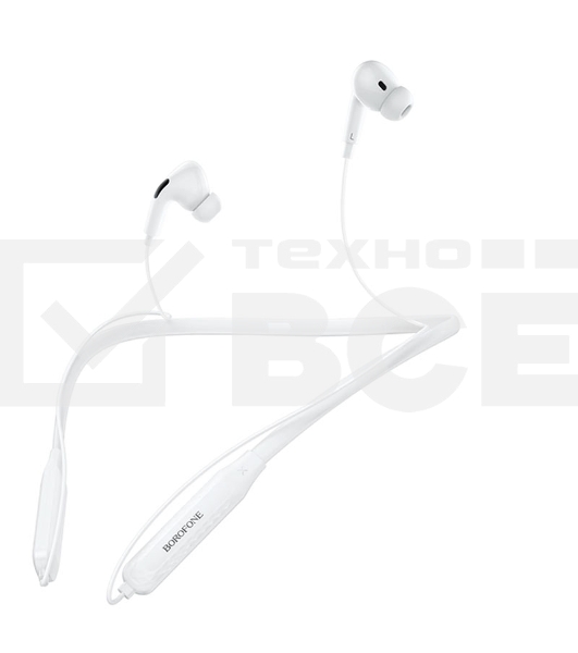 Портативные наушники BOROFONE (6931474737595) BE45 белый