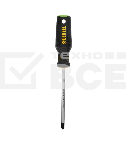 Отвертка Denzel PZ3x150 мм, S2, 3к рукоятка