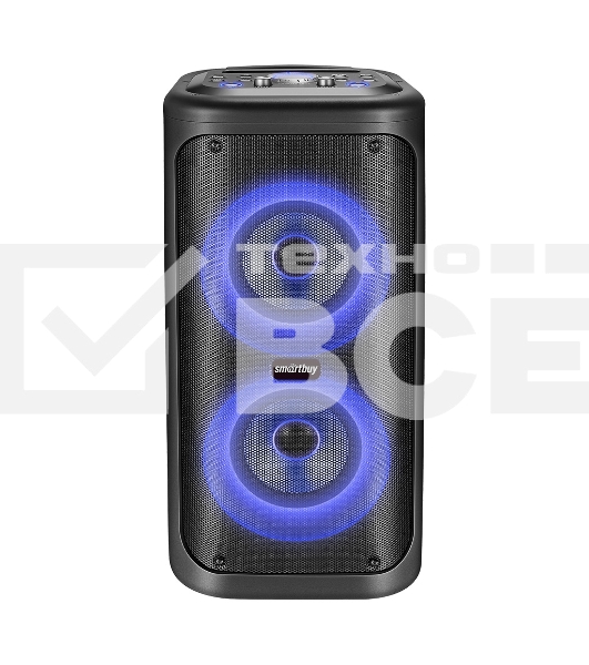 Акустическая система 2.1 Smartbuy MY DISCO, 50Вт, Bluetooth, MP3, FM, RGb подсветка Диско, микрофон