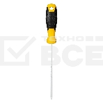 Крестовая отвертка Deli DL635150 PH1x150мм Материал: CR-V. Двухкомпонентная ручка. Хромированная., фото2