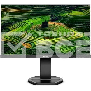 Монитор 23.8' Philips 241B8QJEB (00/01) IPS 1920x1080, 75 Гц, 5 мс, 16:9, 250 кд/м2, 1xHDMI, 1xDP, 1xDVI, 1xVGA, 4xUSB, 1x3.5 мм, черный