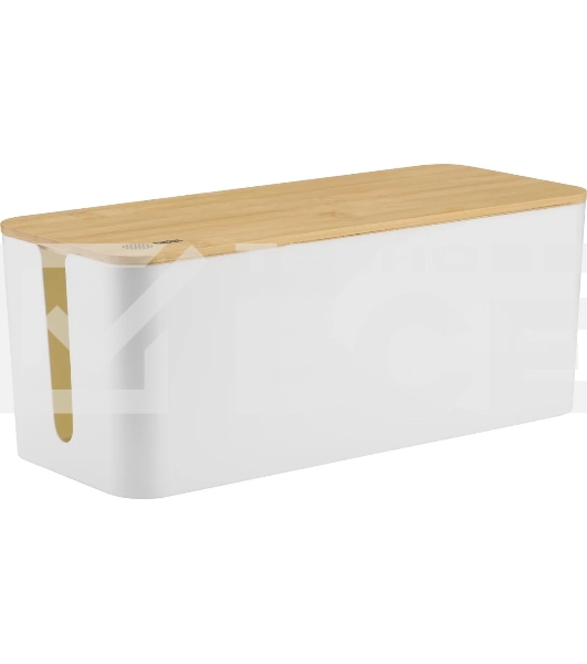 Органайзер Cactus CS-BOX-WH белый/бамбук