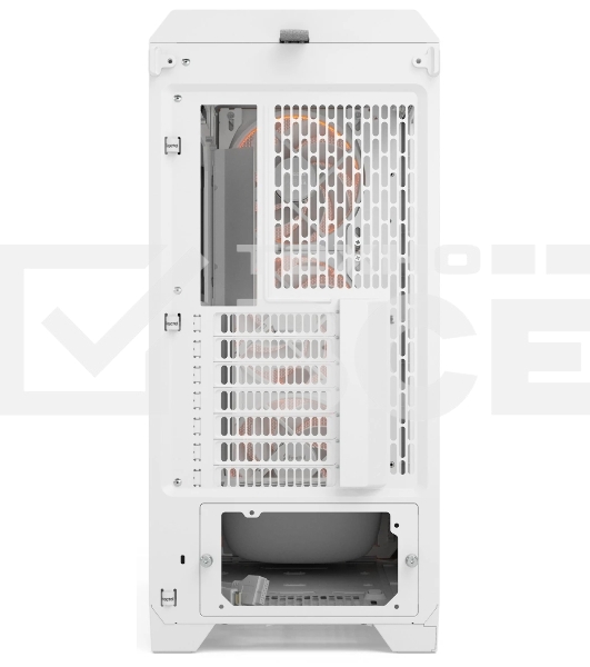Корпус Fractal Design Meshify 3 White RGB TG Clear Tint, Midi-Tower, белый, 3 x 140 мм