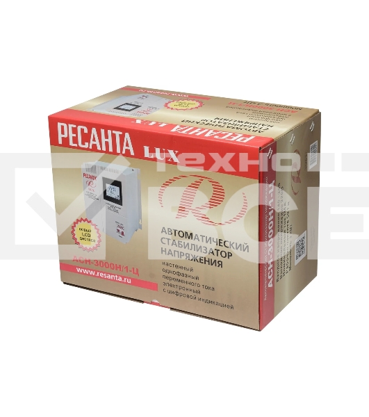 Стабилизатор напряжения Ресанта АСН-3000Н/1-Ц Lux