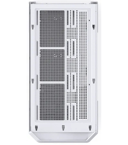 Корпус без блока питания Case JONSBO D400, Midi-Tower, TG, no fan, 2xUSB-A 3.0 + 1xUSB-C 3.2, ATX, mATX, mITX White