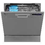 Посудомоечная машина Korting KDFM 25358 S, серебристый, 55 см, 8 компл., сушка конденсационная, 49 дБ, класс A+, фото2