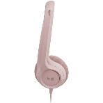 Гарнитура Logitech Stereo Headset H390 розовый, проводная, USB, регулятор громкости, шумоподавление микрофона, фото3