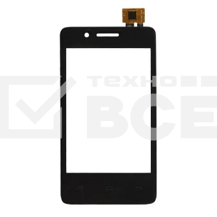 Сенсорное стекло (тачскрин) для Fly IQ436i ERA Nano 9, черное