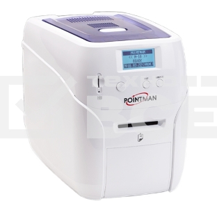 Принтер пластиковых карт Poscenter Pointman Nuvia N10 300 dpi, до 600 карт/ час, USB, Ethernet, белый
