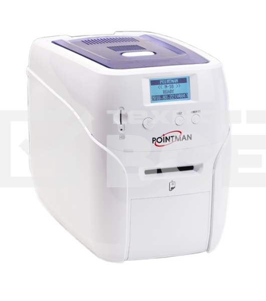 Принтер пластиковых карт Poscenter Pointman Nuvia N10 300 dpi, до 600 карт/ час, USB, Ethernet, белый