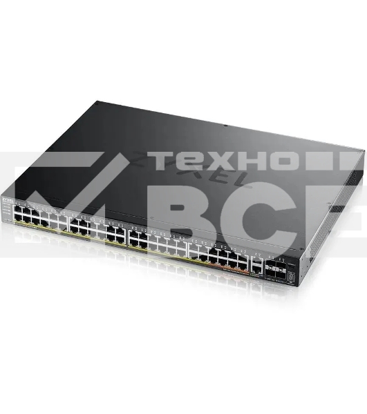 Коммутатор L3 Access Zyxel NebulaFlex Pro XGS2220-54FP, rack 19