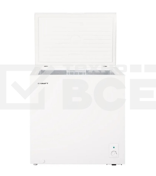Морозильный ларь Kraft BD(W)-230RX, белый, 214л
