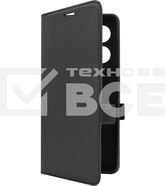 Чехол (флип-кейс) BoraSCO для Xiaomi Redmi Note 12 Pro+ 71757 черный