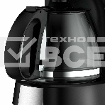 Кофеварка капельная Centek CT-1149 черный/сталь, исп. кофе - молотый, 1.2 л, 980 Вт., фото5