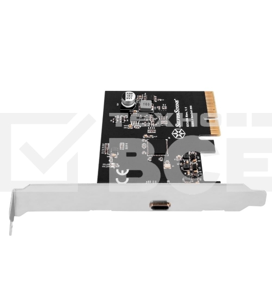 Контроллер Silverstone G56ECU060000010 SuperSpeed USB 20Gbps / USB-C 3.2 Gen 2x2 PCIe expansion card